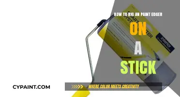 DIY Paint Edger: Rigging an Edger on a Stick