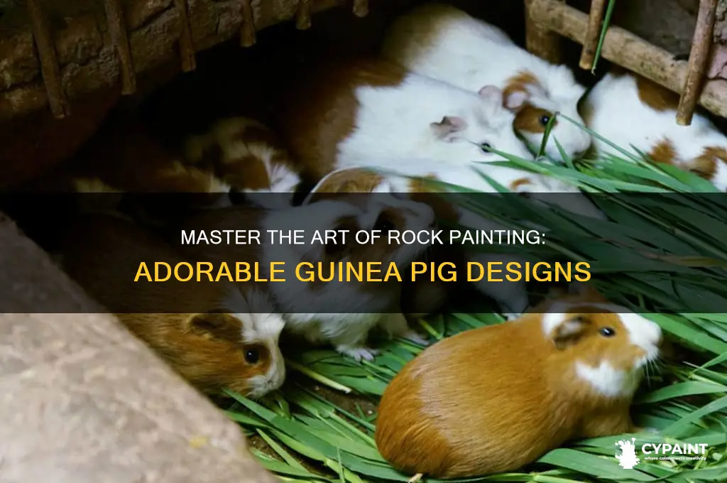 how to rock paint a guinnie pig