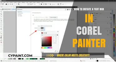 Rotating Text Boxes in Corel Painter: A Simple Guide