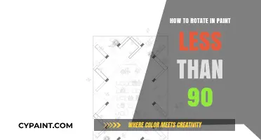 Mastering Subtle Rotations: How to Rotate Less Than 90 Degrees in Paint