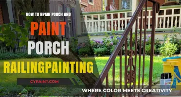 Restore and Revamp: Porch Rail Painting Project