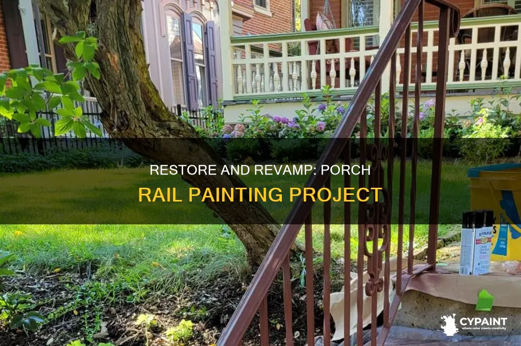 how to rpair porch and paint porch railingpainting-project
