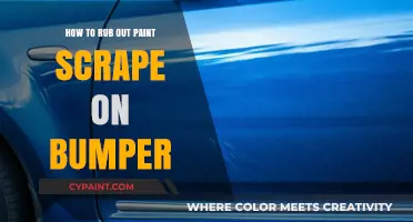 Easy DIY Fix: Removing Paint Scrapes from Your Car Bumper