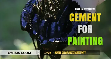 Ruffing Up Cement: Essential Prep Steps for Painting Success