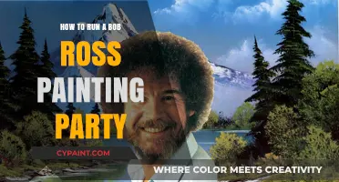 Host a Happy Little Bob Ross Painting Party: Tips & Tricks