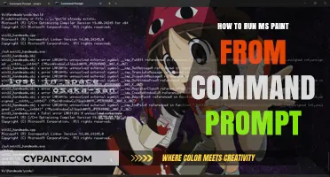 Launching MS Paint via Command Prompt: A Quick Step-by-Step Guide