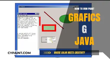 Mastering Java Graphics: A Guide to Running Paint Programs