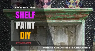 DIY Rustic Shelf Paint Finish: Easy Steps for a Vintage Look