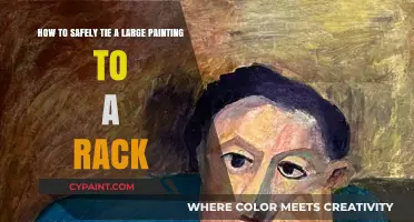 Securely Transporting Art: Safe Techniques for Tying Large Paintings to Racks