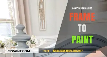 Sanding Your Bed Frame: A Step-by-Step Guide for Perfect Painting