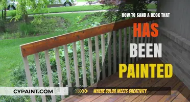 Sand Your Deck: Stripping Paint the Right Way