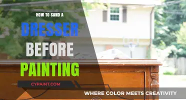 Master Sanding Techniques for a Flawless Painted Dresser Finish