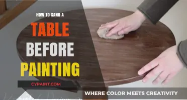 Mastering Table Sanding: Essential Steps for a Perfect Paint Finish