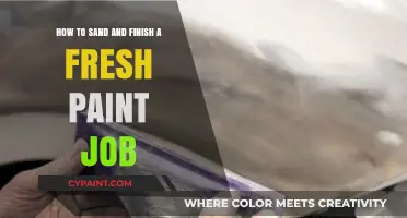 Sanding and Finishing: The Perfect Paint Job Guide