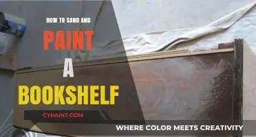 Sanding and Painting a Bookshelf: A Step-by-Step DIY Guide