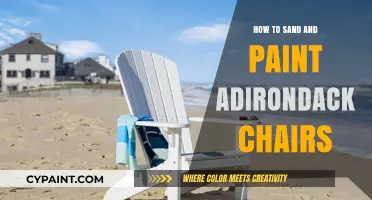 Revive Your Adirondack Chairs: Sanding and Painting Guide for a Fresh Look