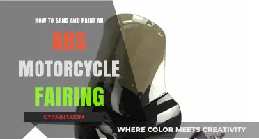 Sanding and Painting Your ABS Motorcycle Fairing: A Step-by-Step Guide