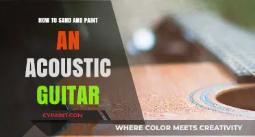 Mastering Acoustic Guitar Refinishing: Sanding and Painting Techniques Revealed