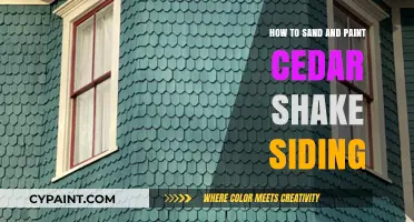 Mastering Cedar Shake Siding: Sanding and Painting Techniques for a Flawless Finish