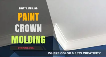 Sanding and Painting Crown Molding: A Step-by-Step DIY Guide