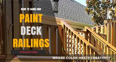 Revitalize Your Deck: A Step-by-Step Guide to Sanding and Painting Railings