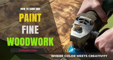 Mastering Fine Woodwork: Sanding and Painting Techniques for a Flawless Finish