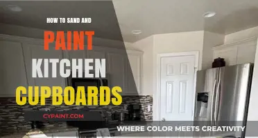 Revamp Your Kitchen: Easy Steps to Sand and Paint Cupboards
