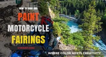 Sanding and Painting Motorcycle Fairings: A Step-by-Step DIY Guide