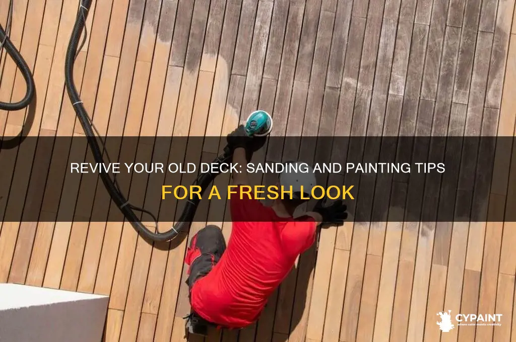 Revive Your Old Deck: Sanding And Painting Tips For A Fresh Look | CyPaint