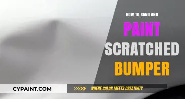 DIY Bumper Repair: Sanding and Painting Scratched Car Bumpers Easily
