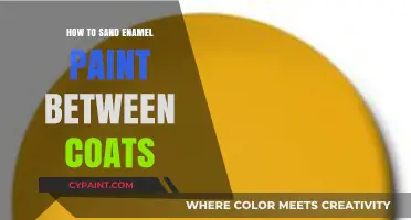 Mastering Enamel Paint: Sanding Techniques for Flawless Multi-Coat Finishes