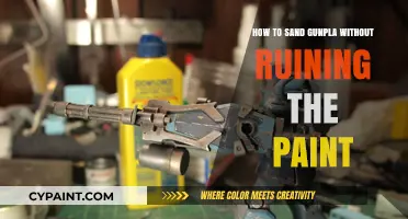 Mastering Gunpla Sanding: Preserve Paint While Perfecting Your Model