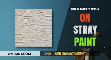 Smooth Finish: Sanding Techniques to Remove Paint Ripples Easily