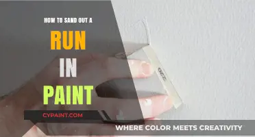 Fixing Paint Runs: Easy Sanding Techniques for a Smooth Finish