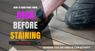 Sanding Deck Paint: Essential Steps Before Staining for a Flawless Finish