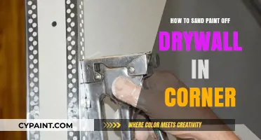 Efficiently Sanding Paint Off Drywall Corners: A Step-by-Step Guide