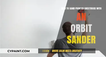 Sanding Painted Sheetrock: Orbit Sander Tips & Tricks