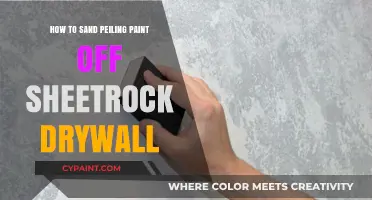 Efficiently Sanding Peeling Paint Off Sheetrock Drywall: A Step-by-Step Guide