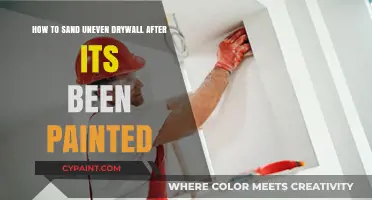 Sanding Uneven Drywall: A Guide to Smooth Painted Walls
