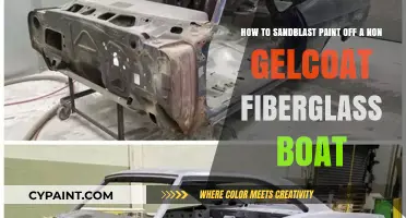 Effective Sandblasting Techniques to Remove Paint from Fiberglass Boats