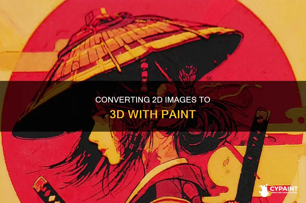 how to save a 2d jpg in paint 3d