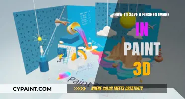 Saving Images in Paint 3D: A Simple Guide