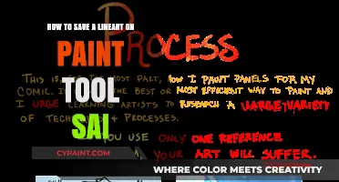 The Secret to Saving Lineart in Paint Tool SAI