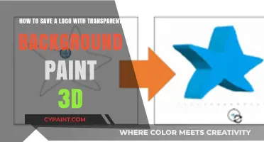 Save Your Logo with Transparent Background Using Paint 3D