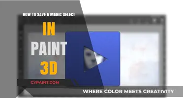 Saving Magic Select in Paint 3D: A Quick Guide