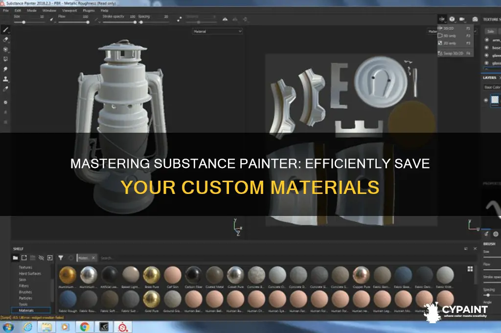 Mastering Substance Painter: Efficiently Save Your Custom Materials ...