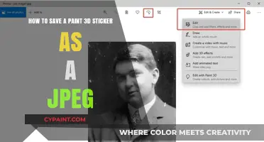 Save Paint 3D Stickers as JPEGs: Quick & Easy Guide