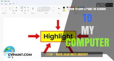 Save Paint 3D Stickers to Your Computer: A Quick Guide