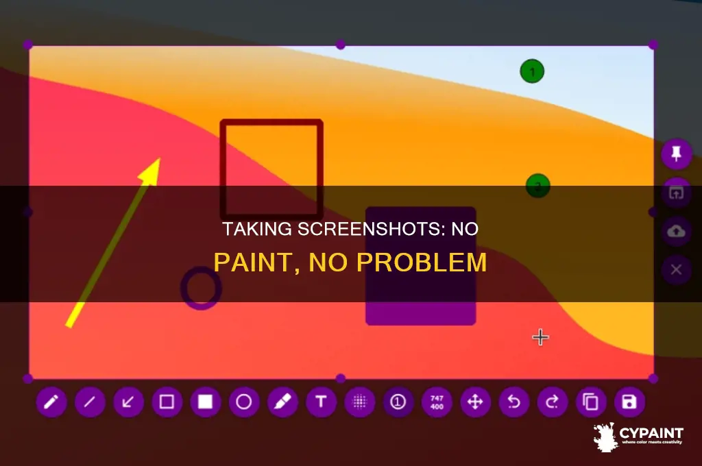 how to save a print screen image without paint