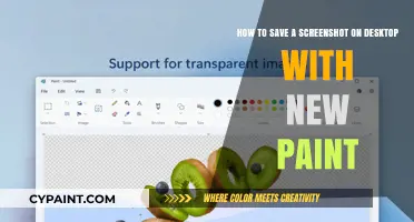 Save Screenshots Easily on Desktop Using New Paint Tool